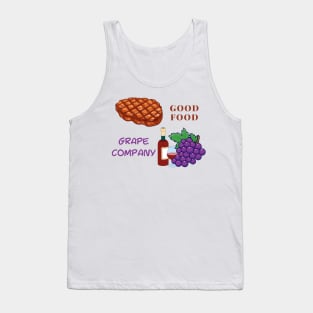 Fruit Pun Grape Company Tank Top